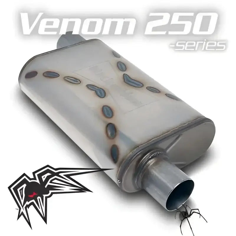 BWOOV2-22 Black Widow Venom 250-Series 2.5’ Offset/Offset - Exhaust Muffler