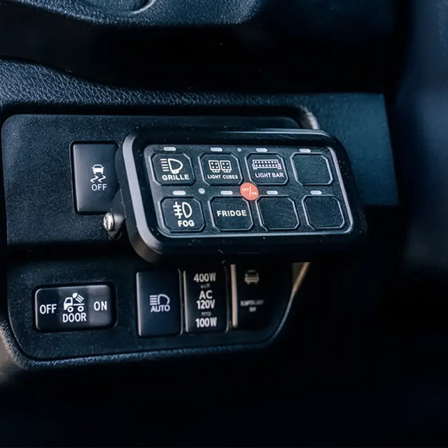 Cali Raised Vehicle Accessory 8 Switch Control System Blue Backlighting - Programmers & Chips