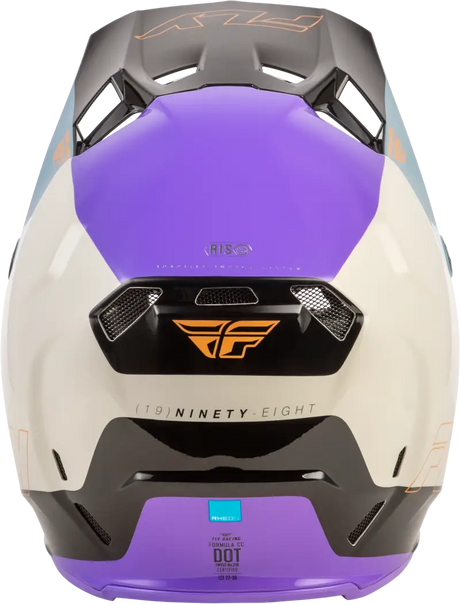 Formula Cc Glide Helmet Purple/Stone/Black Lg - FLY RACING