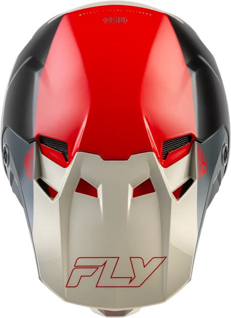 Formula Cc Glide Helmet Black/Red/Grey Xs - FLY RACING