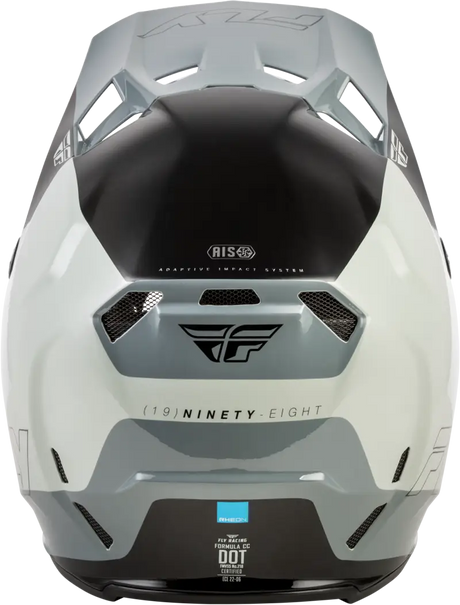 Formula Cc Glide Helmet Grey/Light Grey/Black Lg - FLY RACING