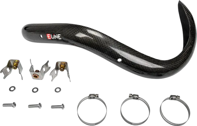 E-LINE ACCESSORIES Carbon Fiber Heat Shields Hus/Ktm