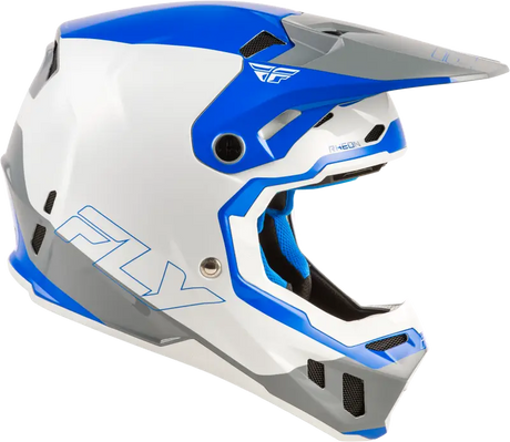 Formula Cc Glide Helmet Blue/Light Grey/Grey Md - FLY RACING