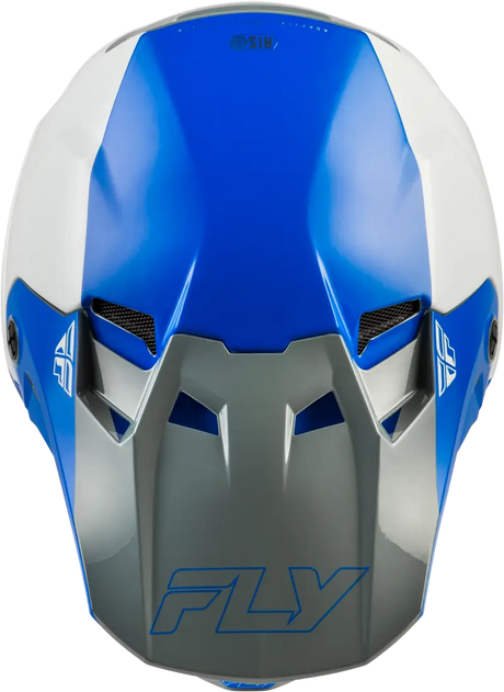 Formula Cc Glide Helmet Blue/Light Grey/Grey Md - FLY RACING