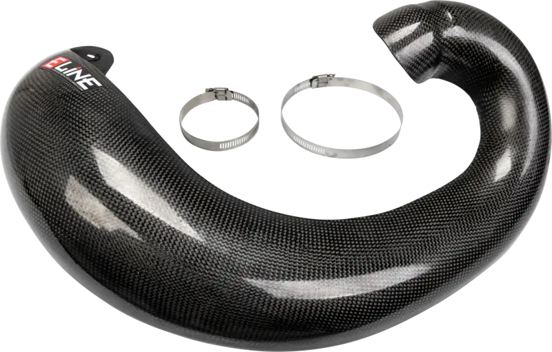 E-LINE ACCESSORIES Carbon Fiber Pipe Guards Gas/Hus/Ktm for Powersports
