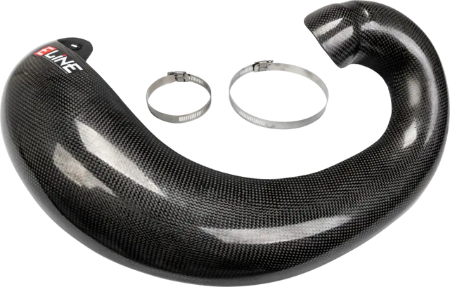 E-LINE ACCESSORIES Carbon Fiber Pipe Guards Gas/Hus/Ktm for Powersports