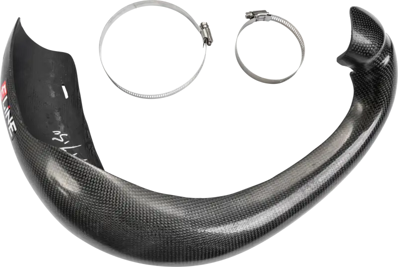 E-LINE ACCESSORIES Carbon Fiber Pipe Guards Ktm