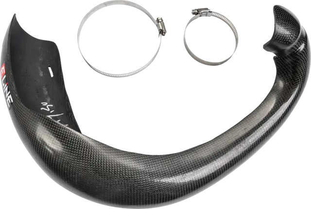 E-LINE ACCESSORIES Carbon Fiber Pipe Guards Ktm