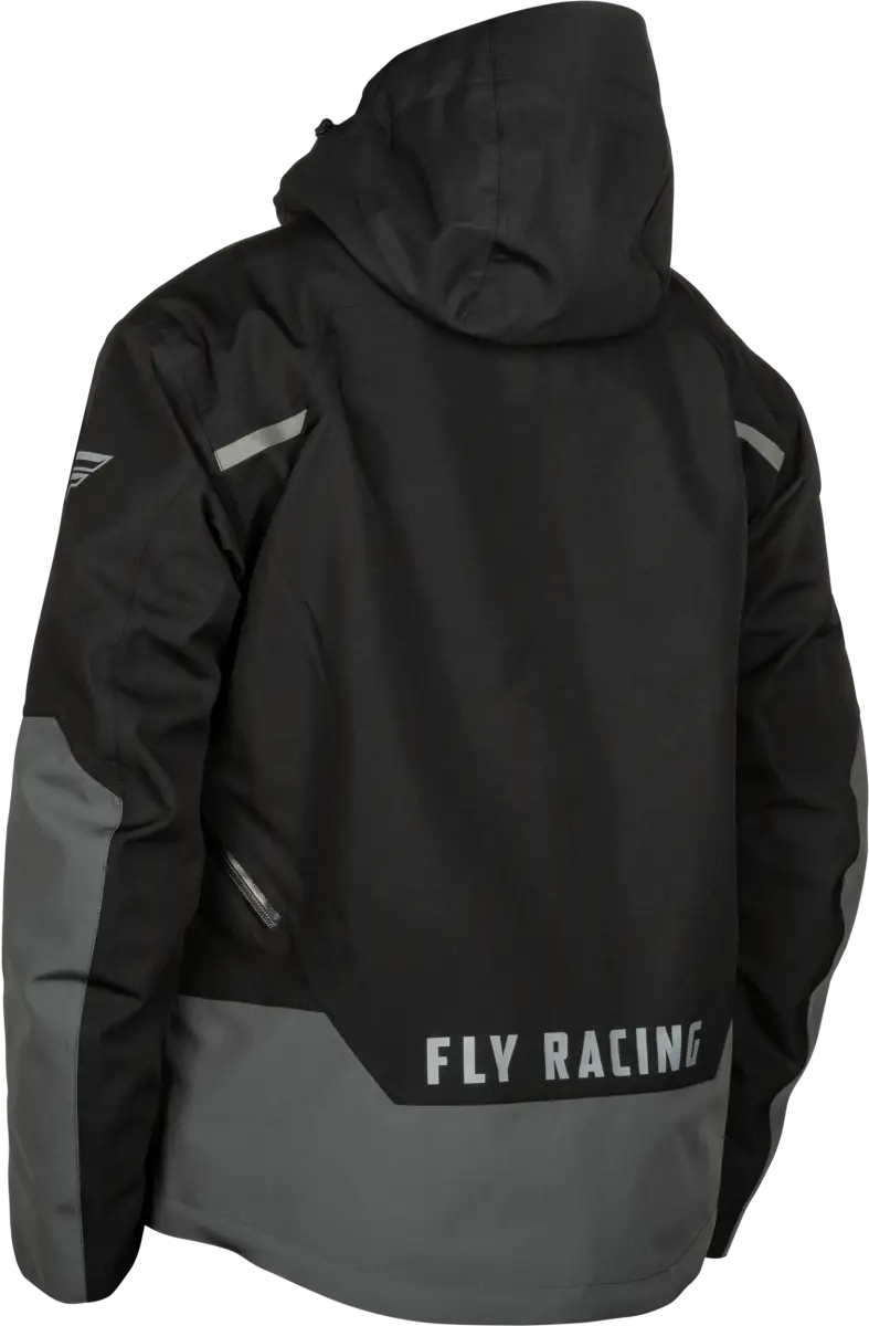 Carbon Jacket Black/Grey Xl - FLY RACING
