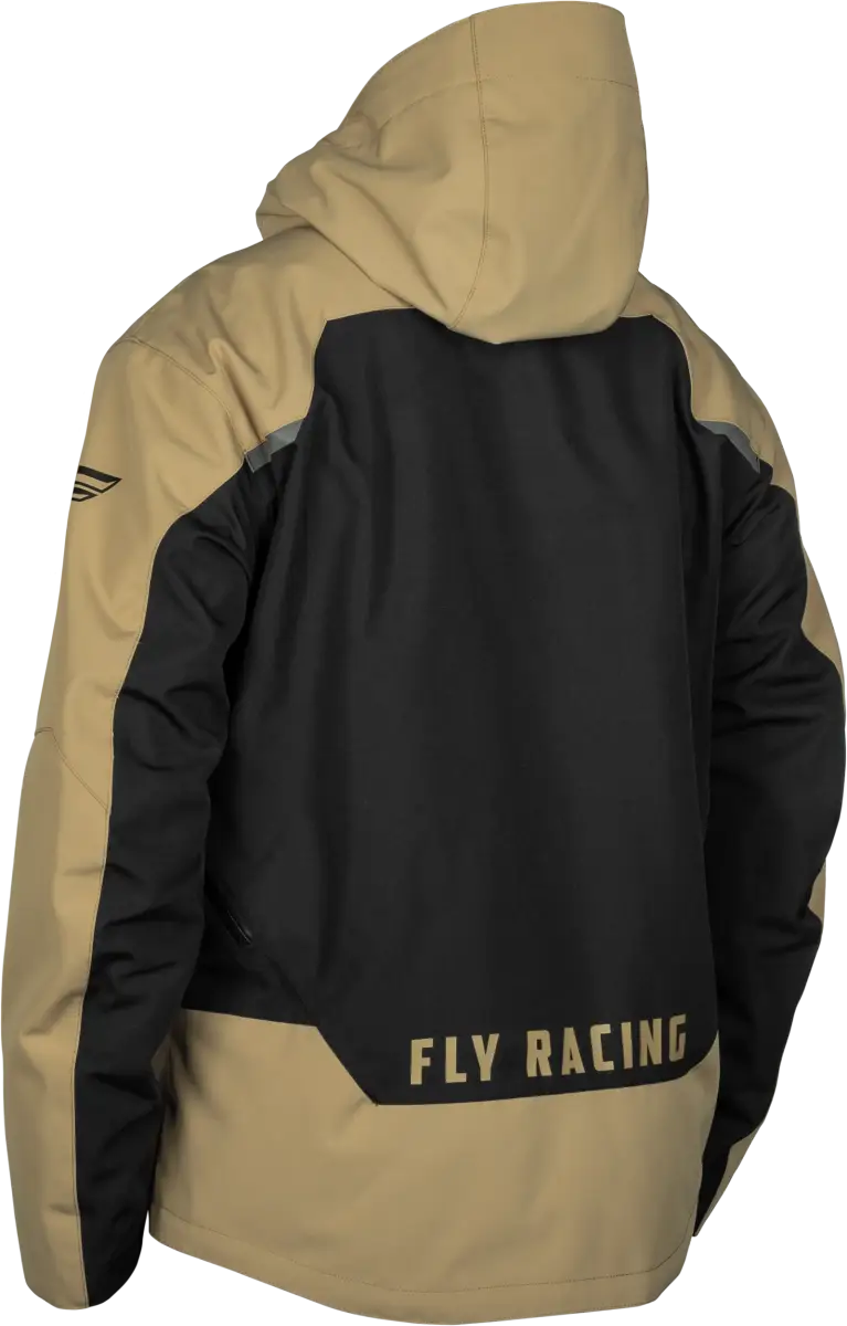 Carbon Jacket Black/Tan Sm - FLY RACING