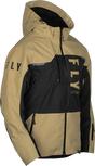 Carbon Jacket Black/Tan Sm - FLY RACING