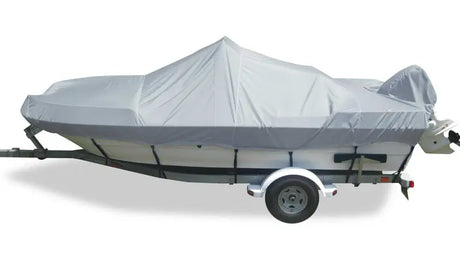 Carver 71017P-10 Boat Cover Ccb-17 Pg Gray