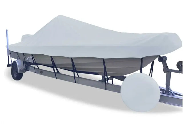 Carver 71220P-10 Boat Cover Skiff-20 Pg Gray
