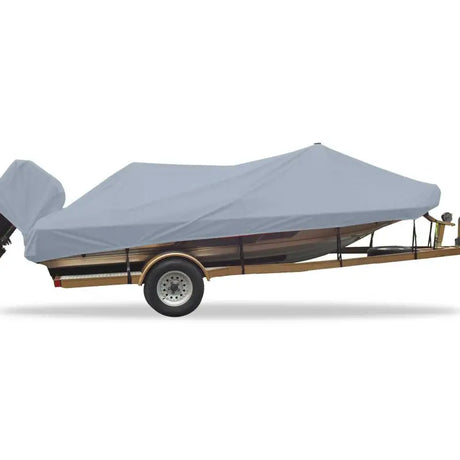 Carver 77219P-10 Boat Cover Wb-19 Pg Gray