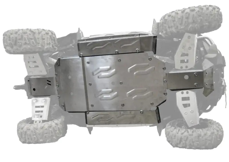RIVAL POWERSPORTS USA Central Skid Plate Alloy