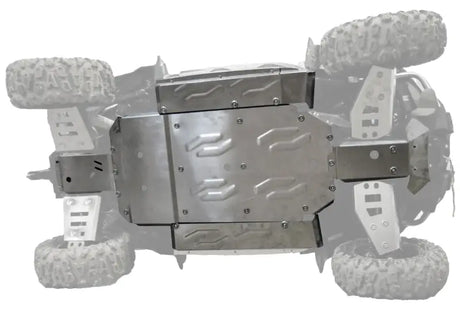 RIVAL POWERSPORTS USA Central Skid Plate Alloy