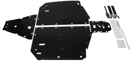 RIVAL POWERSPORTS USA Central Skid Plate Plastic