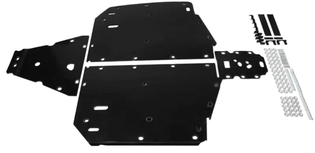 RIVAL POWERSPORTS USA Central Skid Plate Plastic