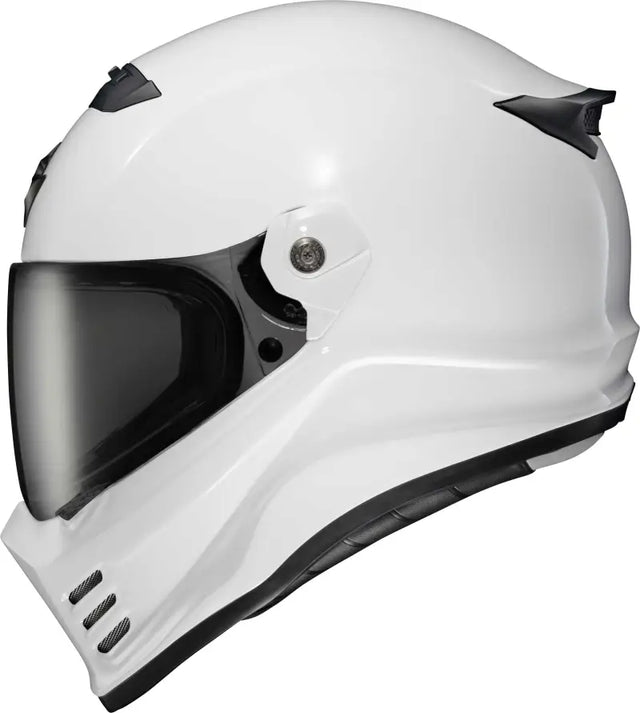 SCORPION EXO CFX-0053 Covert Fx Full Face Helmet Gloss White Sm