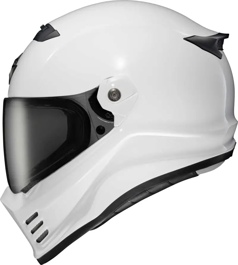 SCORPION EXO CFX-0058 Covert Fx Full Face Helmet Gloss White 3x