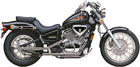 Blvd Drag Pipes F/S Chrome Hon Vlx600 88 98 - COBRA