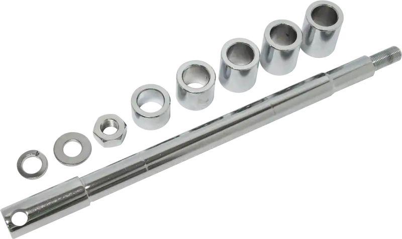 HARDDRIVE Chrome Front Axle W/Hrdware Fl Softail Models 86 99 for Powersports