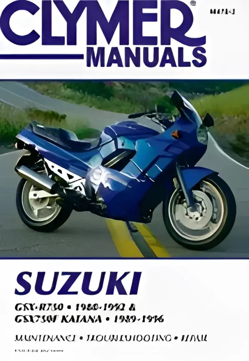 Repair Manual Suz Gsx-R750