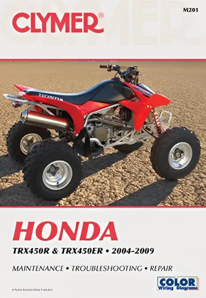 CM201 Clymer Repair Manual Hon 450R