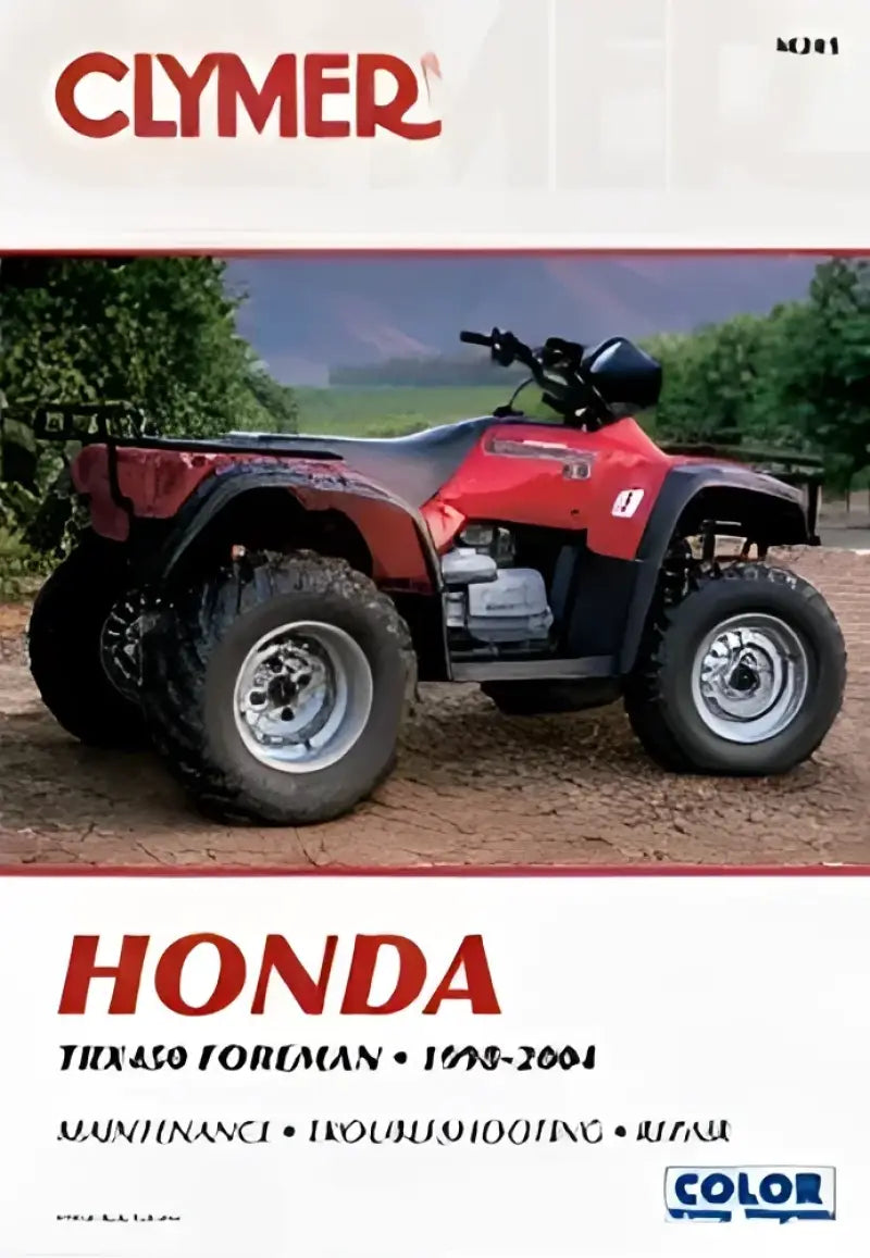 CM205 Clymer Repair Manual Hon Trx450 Foreman 450