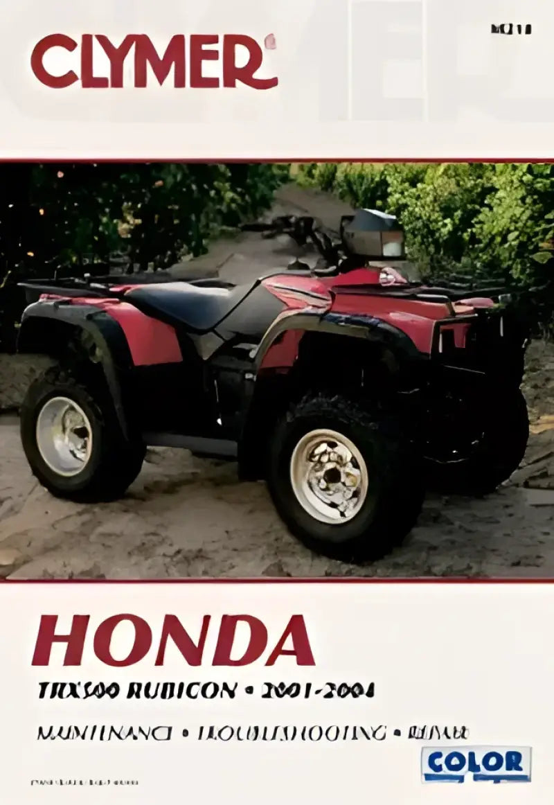 CM210 Clymer Repair Manual Hon Trx500 Rubicon