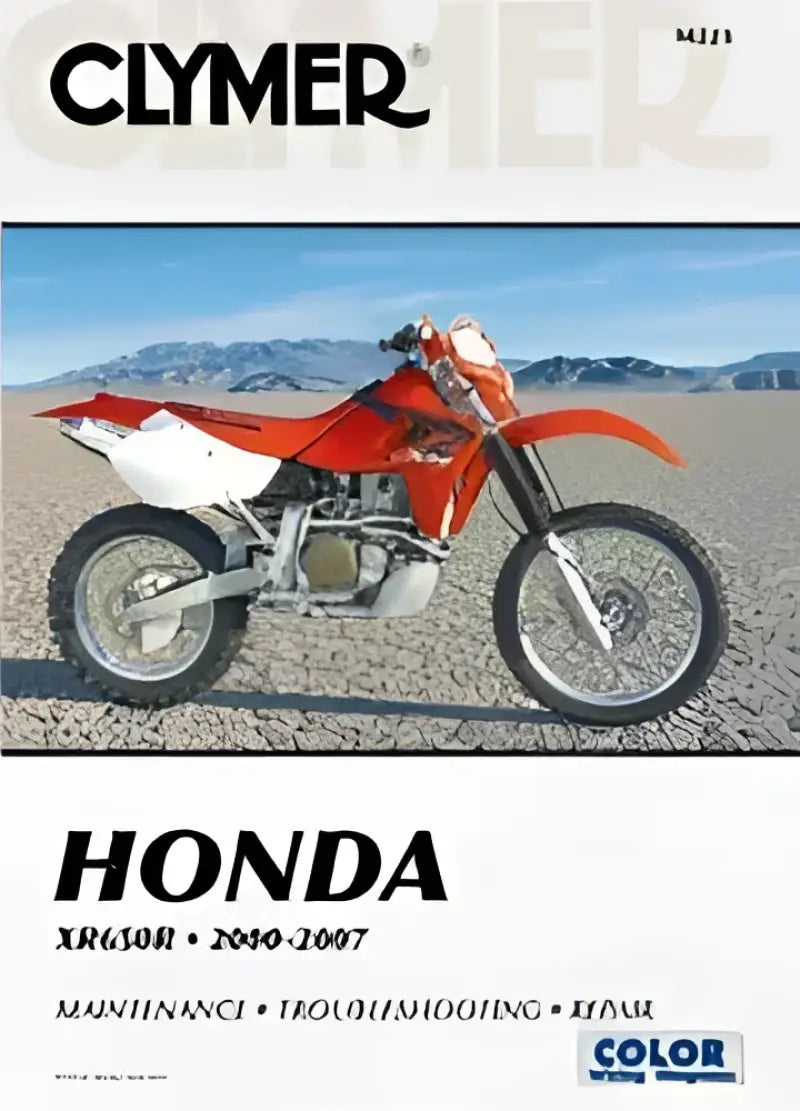 CM225 Clymer Repair Manual Hon Xr650R