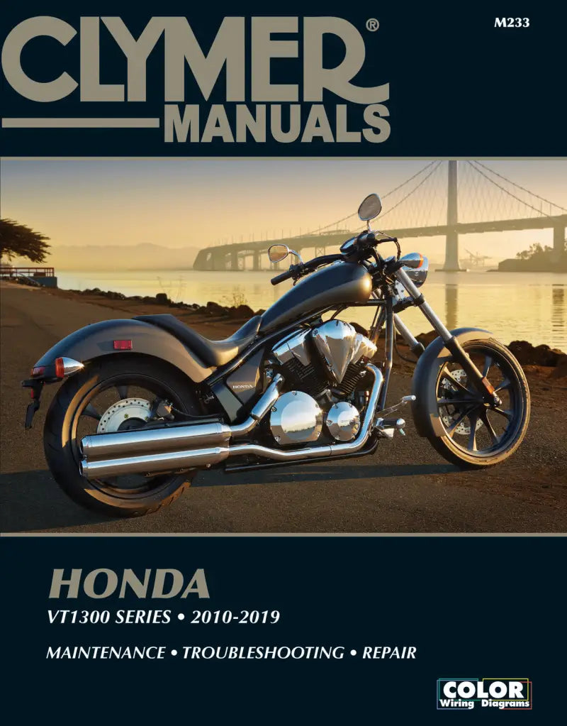 CM233 Clymer Repair Manual Hon Vt1300