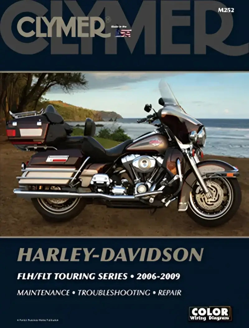 CM252 Clymer Repair Manual for Harley Flh/Flt, save money by DIY maintenance, ideal for RV, Automotive, Powersports, off-road, marine, exterior, truck accessories, interior, truck bed, and rv parts, Powersports, AVADA - Best Sellers, Tires and Wheels Parts for Powersports