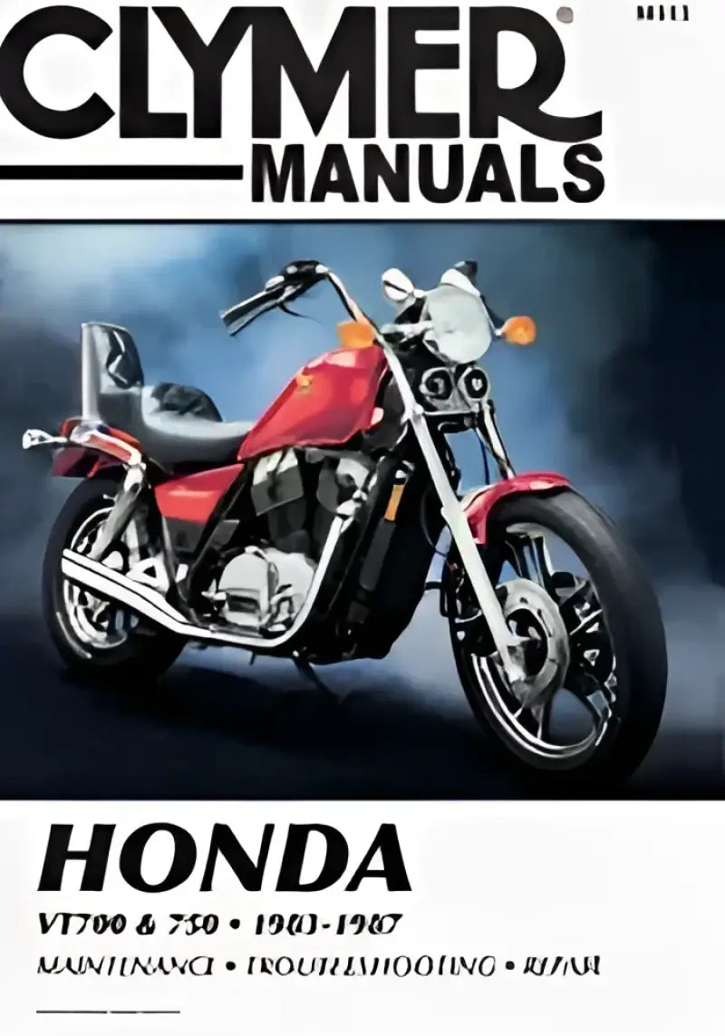 CM313 Clymer Repair Manual Hon Vt700/750