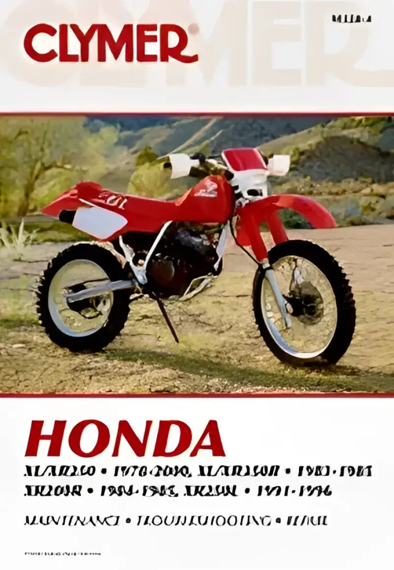 CM3284 Clymer Repair Manual Hon Xl/Xr 200-350