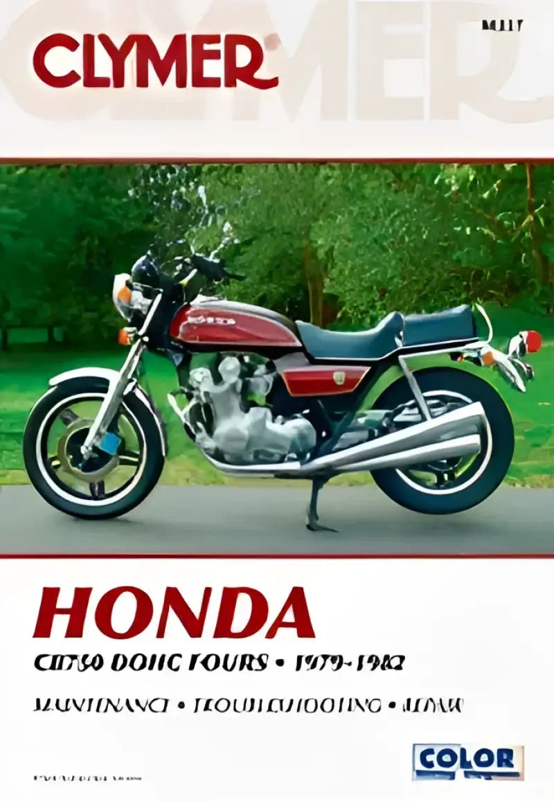 CM337 Clymer Repair Manual Hon Cb750 Dohc