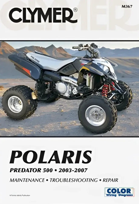 CM367 Clymer Repair Manual Pol Predator