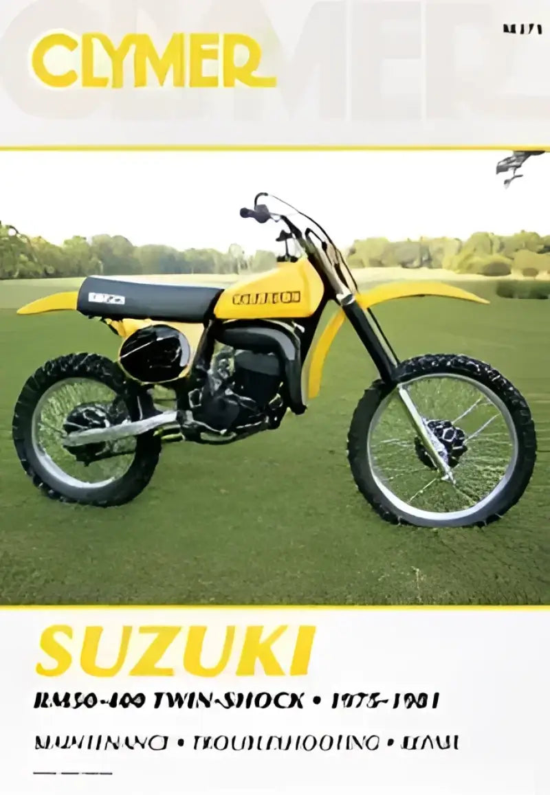 CM371 Clymer Repair Manual Suz Rm50-400