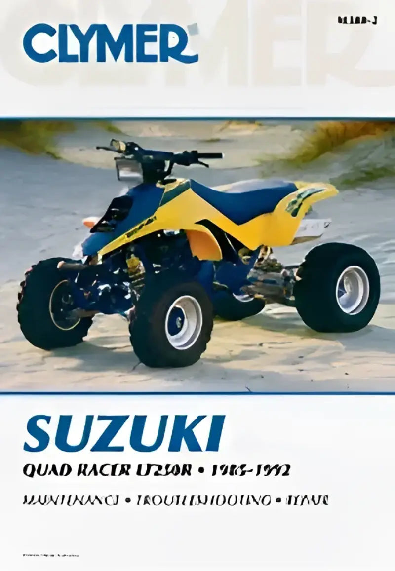 CM3802 Clymer Repair Manual Suz Quadracer