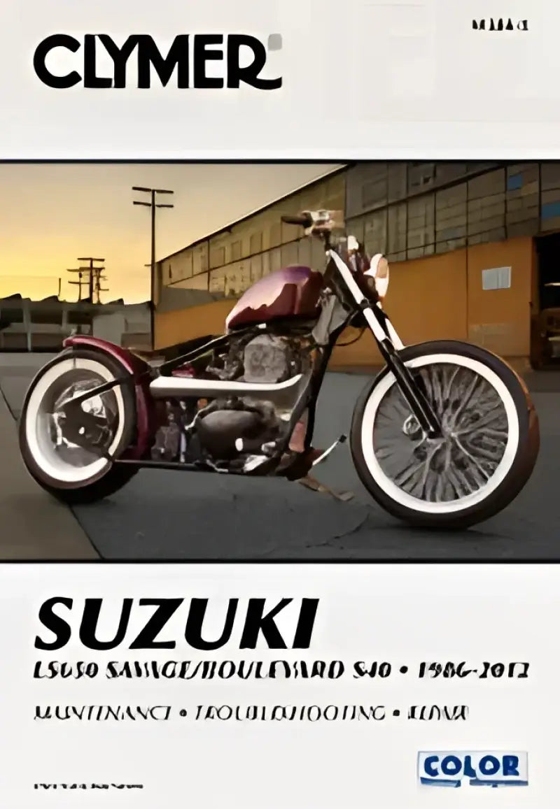 CM3845 Clymer Repair Manual Suz Savage Ls650