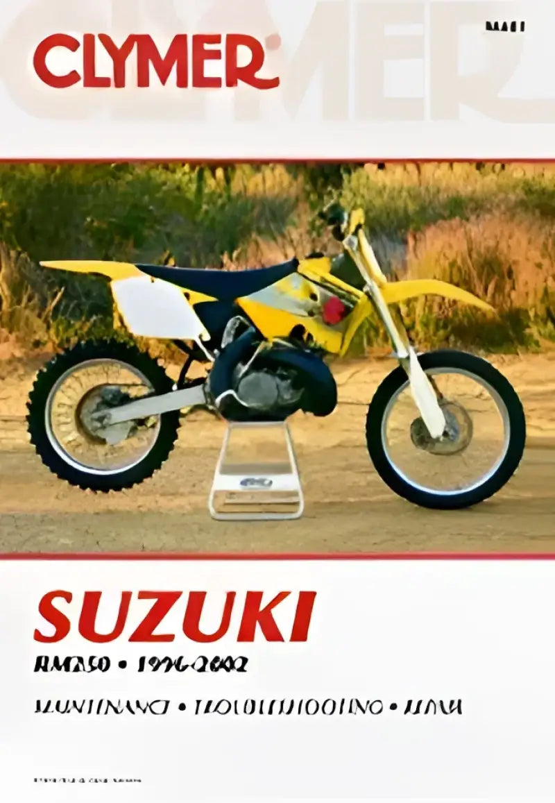 CM401 Clymer Repair Manual Suz Rm250