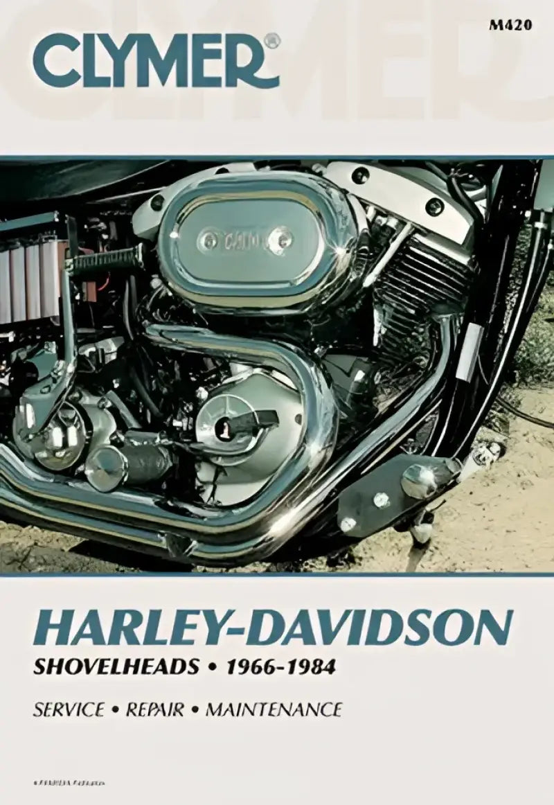 CM420 Clymer Repair Manual Harley 74/80 4 Spd