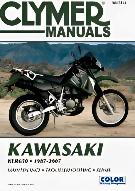 CM4743 Clymer Repair Manual Kaw Klr650