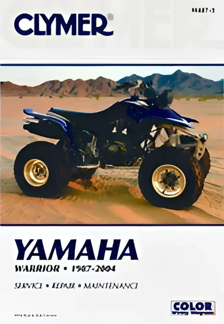 CM4875 Clymer Repair Manual Yam Yfm350 Warrior