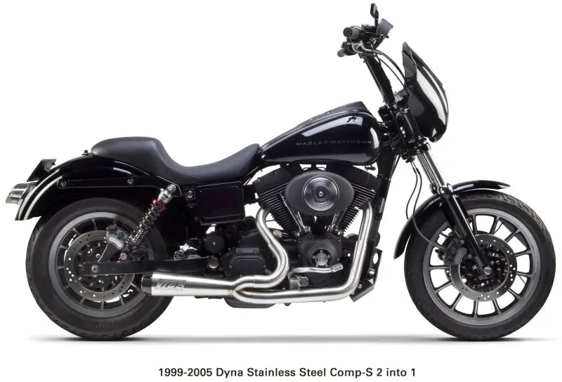 TBR Comp S 2in1 Exhaust Dyna Brushed W/Cf End Cap for Powersports