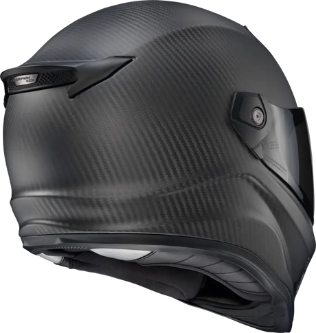 Covert Fx Carbon Full Face Helmet Matte Black Sm