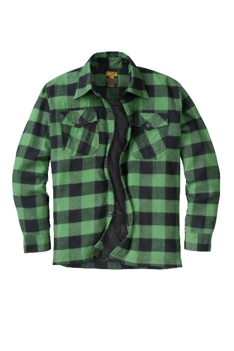 Covert Moto Flannel Green/Black 3x