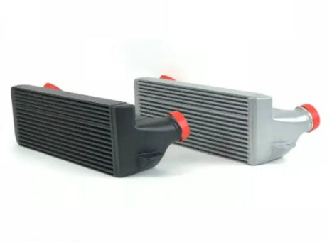 CSF 04-13 BMW 335i/xi (E90/E91/E92/E93) High Performance Stepped Core Bar/Plate Intercooler - Silver - Truck &