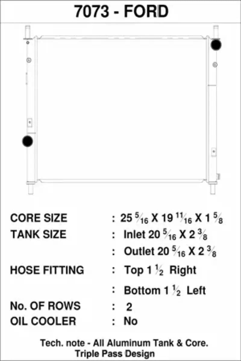 CSF 2015 + Ford Mustang GT 5.0L Radiator - Truck & Automotive