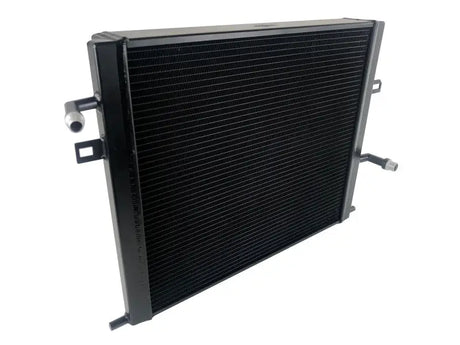 CSF BMW B58/B48 Front Mount Triple-Pass Heat Exchanger w/Rock Guard - Black - Truck & Automotive
